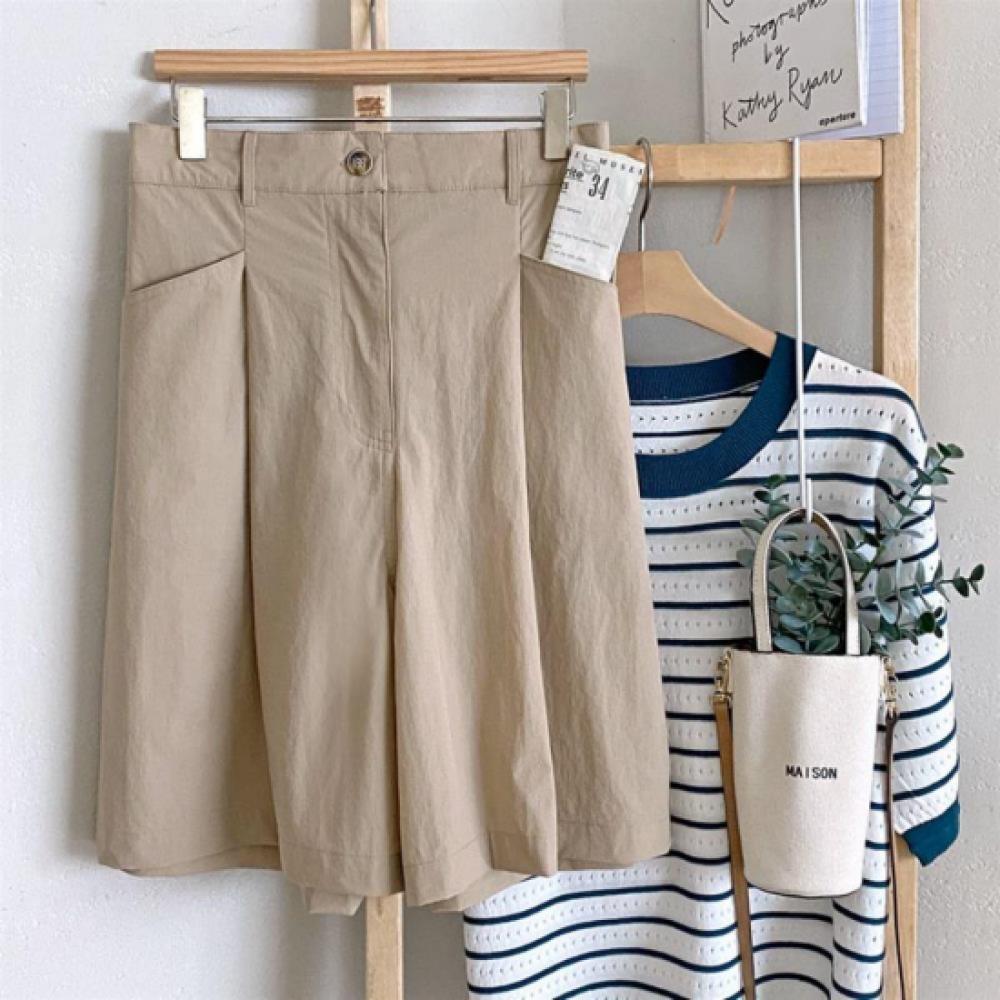 New ArrivalS Open Run Women S Nylon Spandex Back Band Pleat Pocket ShortS
