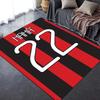 2025 Новый ковер AC Milan для гостиной, спальни, дома, украшение дивана, детский игровой нескользящий коврик 06