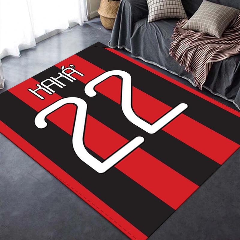 2025 Новый ковер AC Milan для гостиной, спальни, дома, украшение дивана, детский игровой нескользящий коврик 06