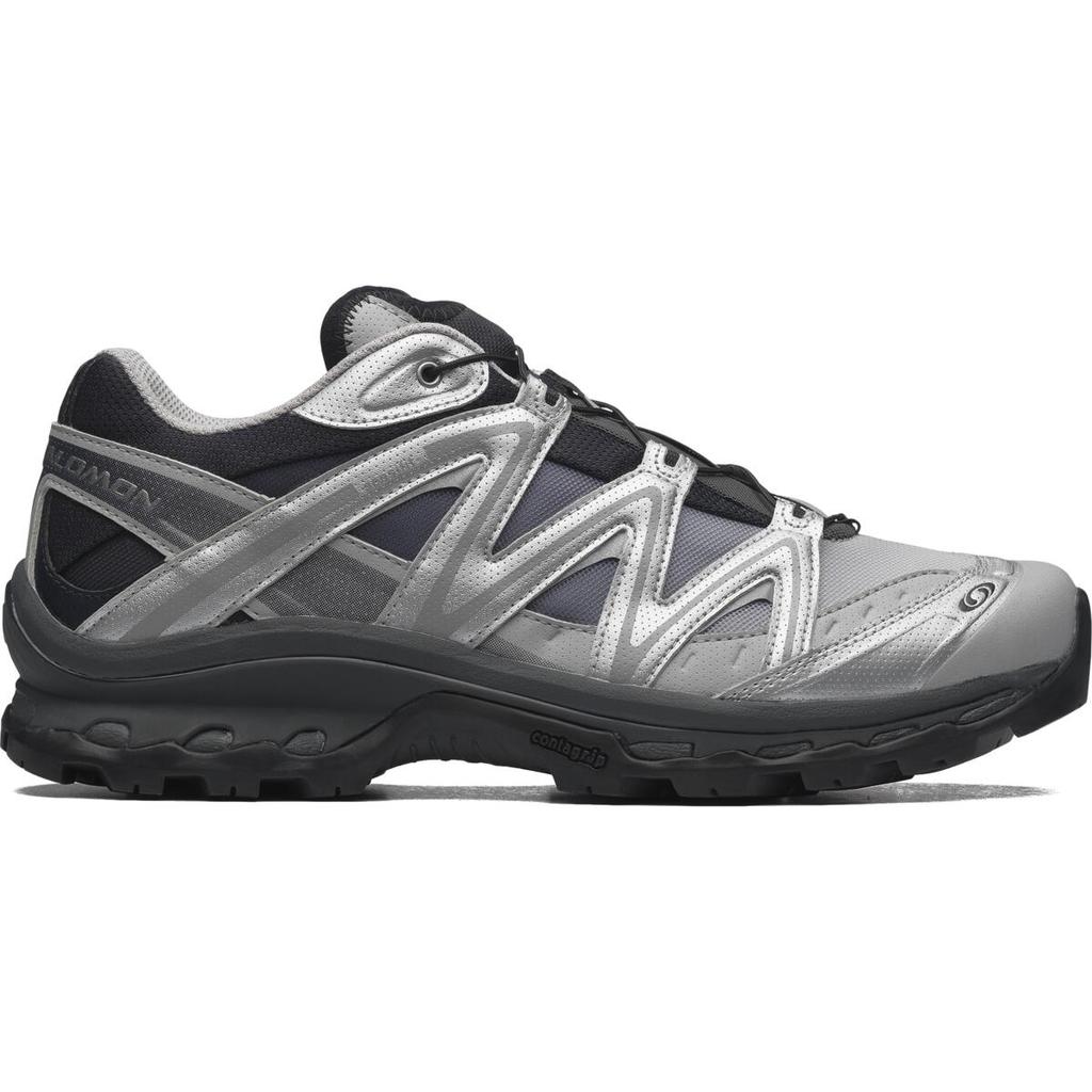 SALOMON XT Quest Амортизация, Износостойкие Низкие Кроссовки для Трейлраннинга Унисекс Черно-Серебристые 478852