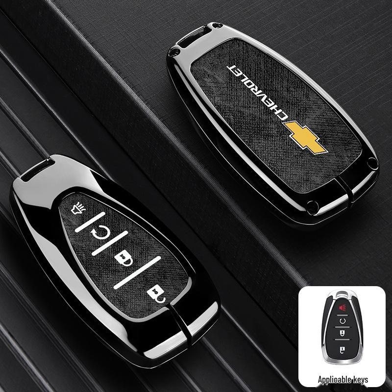 Чехол для ключа Chevrolet для Equinox, Malibu XL, Trax, Trailblazer, Orlando, Monza - Накладка на корпус автомобиля