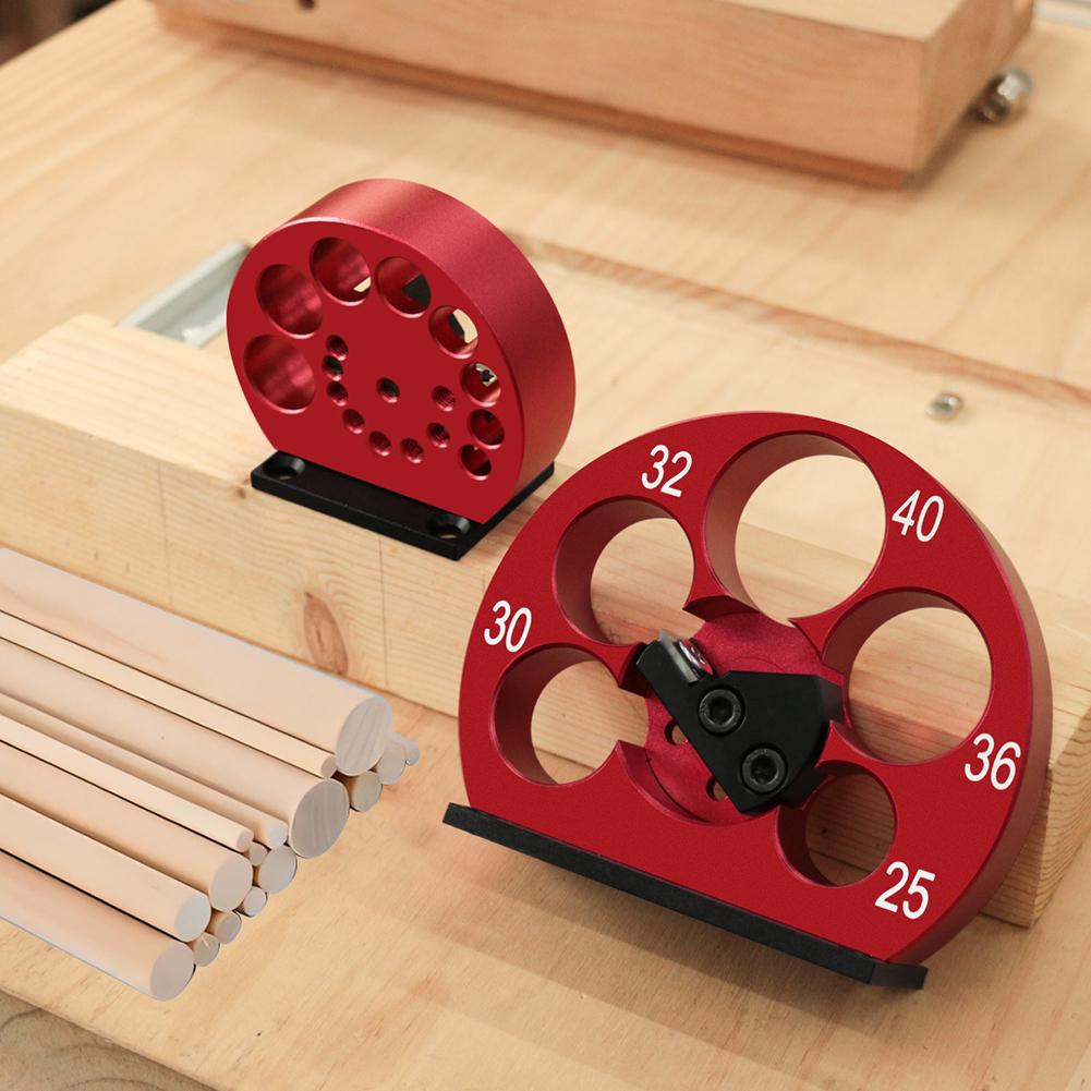 Adjustable Dowel Cutter Dowel Maker Jig Woodworking Tool