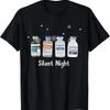 Funny Retro Propofol Silent Night Icu Nurses Merry Christmas T Shirt