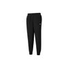 Solid Color Logo Jogger Sweatpants Men Bottoms Black 534366-01