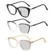 Vintage Photochromic Reading Glasses for Men Women Outdoor UV Protection Far Sighted Eyewear Blue Light Blocking Presbyopia