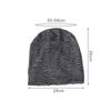 Autumn Winter Windproof Knitted Hat Keep Warm Lace Stripe Beanies for Women Double Layer Thick Heap Heap Cap Fashion Pullover Hat Beanie Cap