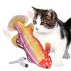 Игрушка для кошек «Плавающая рыба» Игрушка-рыбка, которая двигается Зарядное устройство USB для питомца Интерактивная электрическая «Плавающая рыба» Забавные принадлежности для жевания и игры кошек