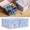 With Lock Lid Metal Storage Container Large Capacity Lockable Tin Box  For Home Kitchen