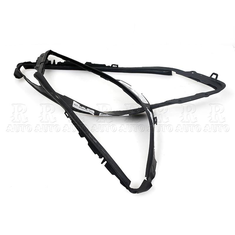 X-CAR 2048260991 2048261091 Car Headlight Trims Sealing Cover For Mercedes-Benz W204 C200 C250 C300 C350 C230 C280 2007-2011