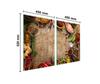 Glass protective plate for the stove 2x45x52 Kitchen