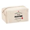 Trousse Multifonction Bazar D'une Faustine D'amour Cadeau Anniversaire Idée Personnalisé | Trousse Scolaire Fournitures Bureau