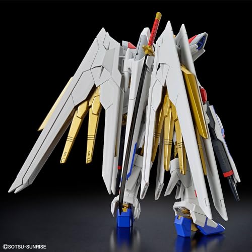 HG Mobile Suit Gundam SEED FREEDOM Mighty Strike Freedom Gundam масштаб 1/144 цветная пластиковая модель
