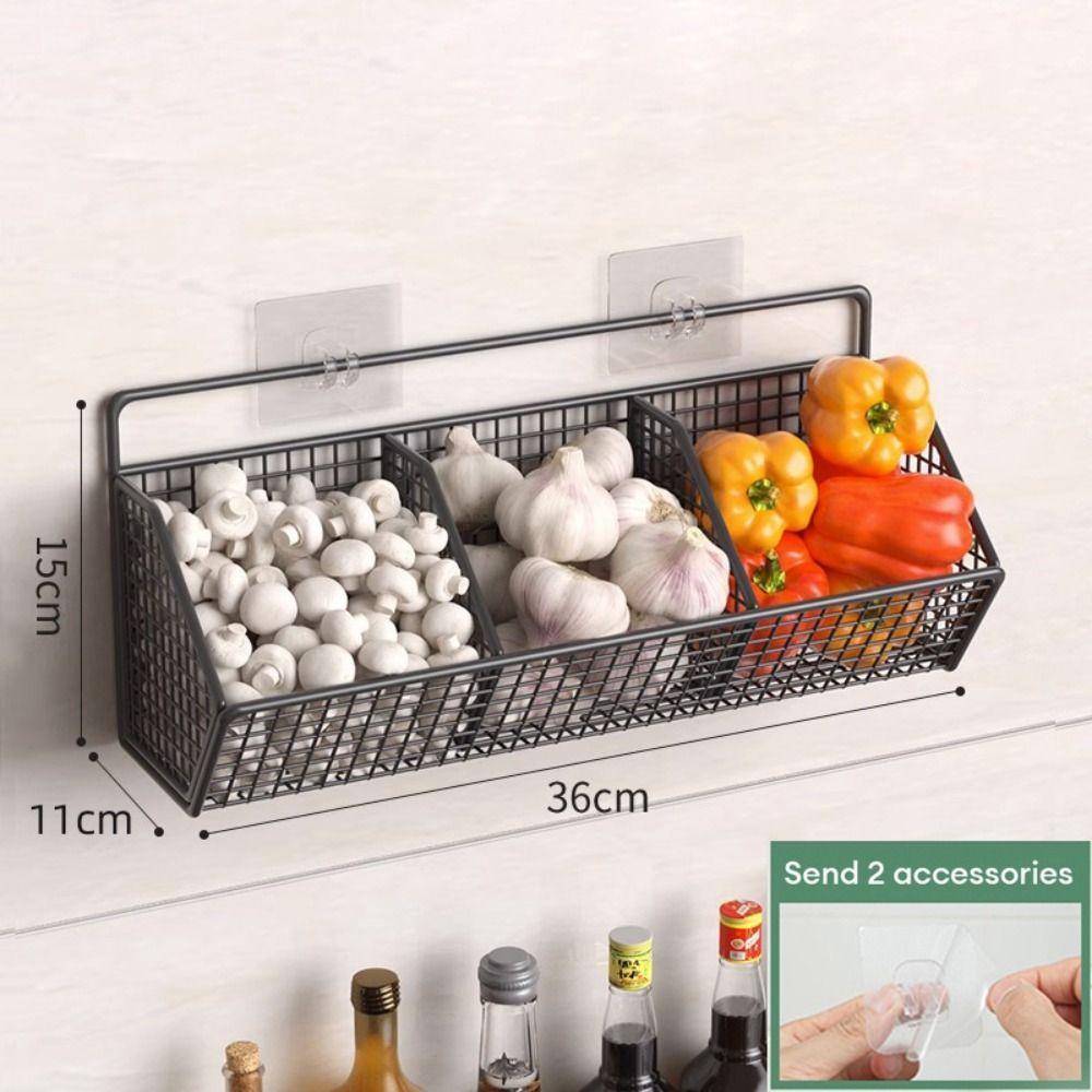 Лук Имбирь Чеснок Кухонная Полка Настенная Сливная Корзина Новая Стеллаж Для Хранения Бытовая