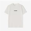 Jill Sander J40gc0118 J20103 102 Logo Print Public Short Sleeve Tee