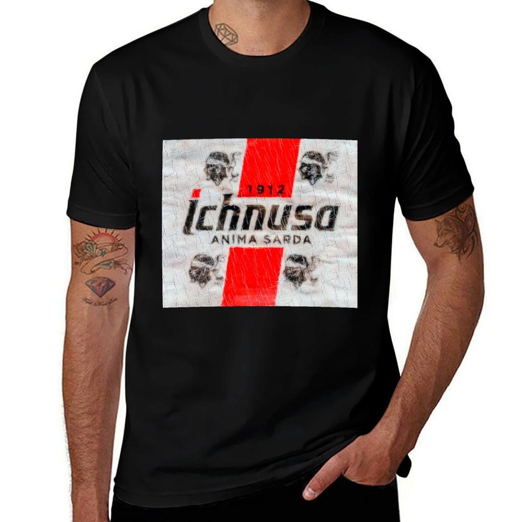 Ichnusa Beer Tshirt Functional Casual Short Sleeve Tee Tshirt