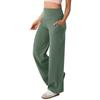 Women's Wide Leg Yoga Pants Stretch High Waist Flare Leggings Activewear Trousers