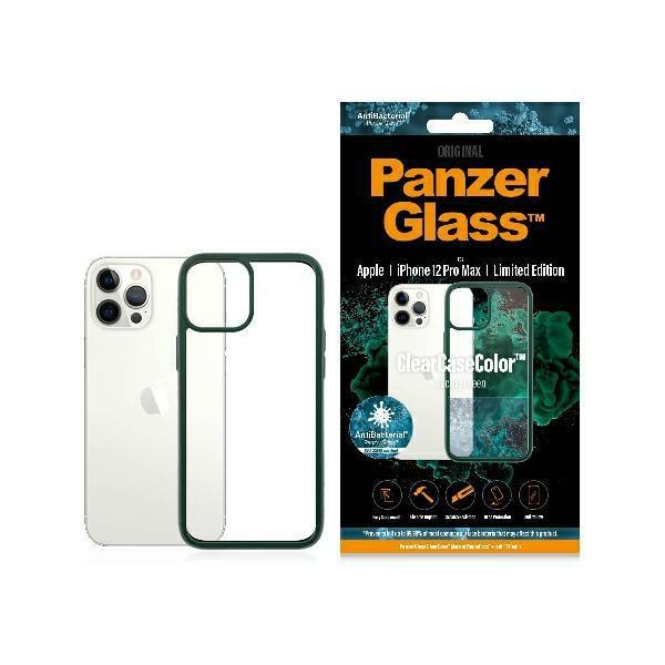 Etui do iPhone 12 Pro Max PanzerGlass Clear Racing Zielony