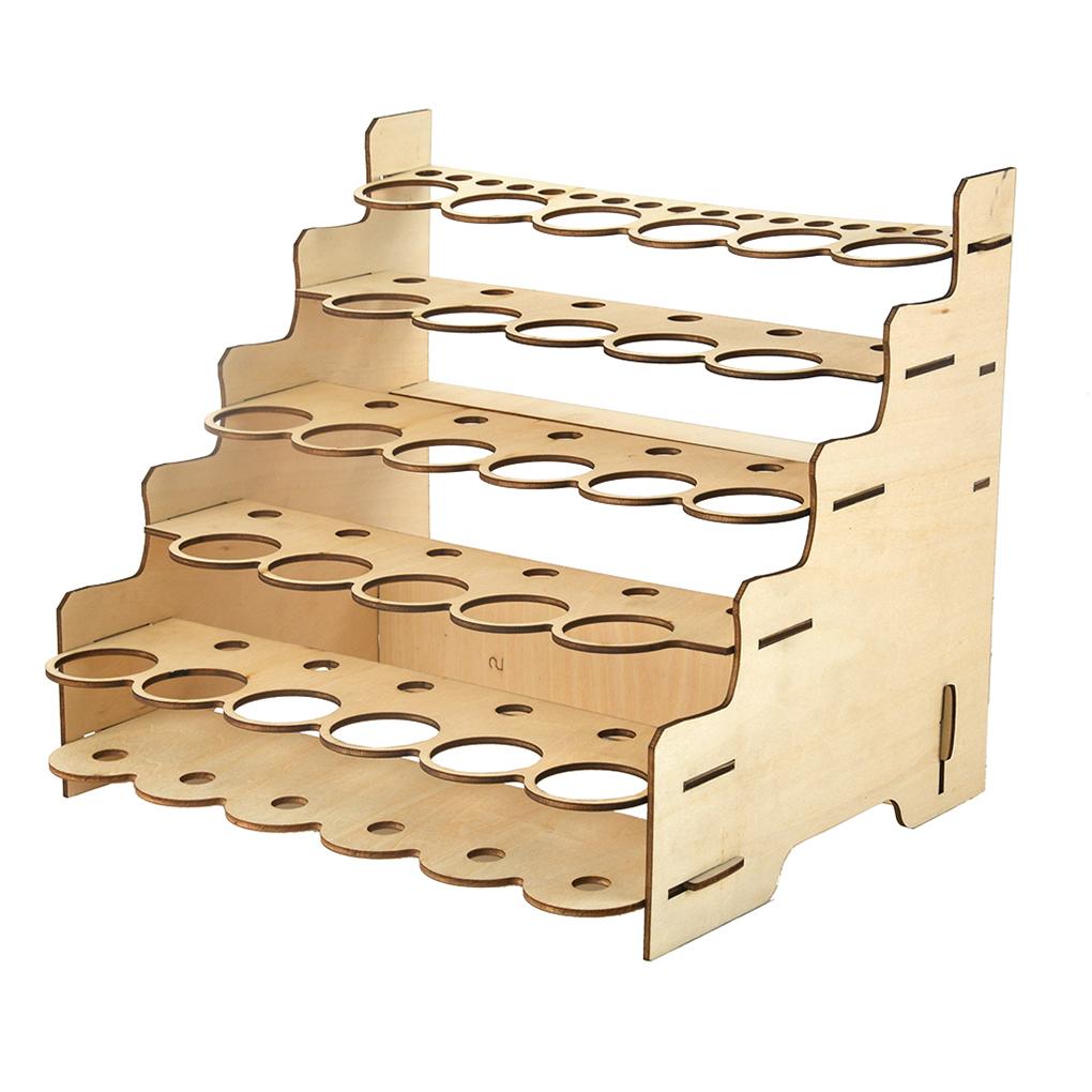 Модельный органайзер для красок, многослойный, изысканный, контейнер для красок, держатели для аксессуаров, самодельные пигменты, полка для хранения и организации использования