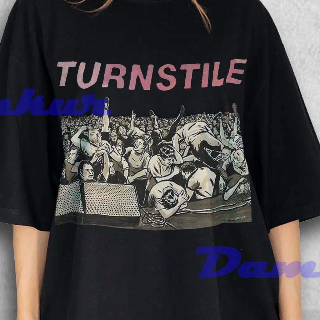 Turnstile Shirt, Unisex Rock Music Band Tshirt, Turnstile Merch Gift, Glow On Album, Nonstop Feeling Tee, Rocker Apparel Gift, Turnstile Fan