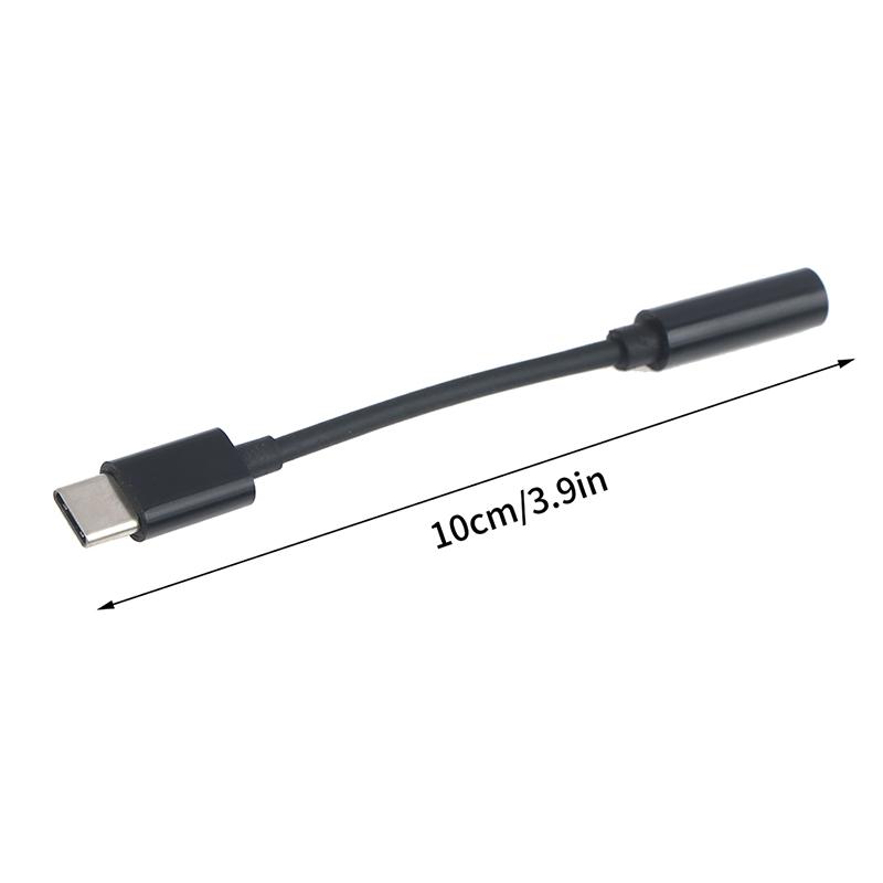 Адаптер для наушников с разъемом Aux от Type-C до 3,5 мм, аудиоразветвитель, конвертер для наушников