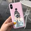 For Xiaomi Mi 8 SE Case Fashion Girl Flower Candy Color Soft Silicone Cover For Xiaomi Mi 8 Lite Phone Cases Mi8 Mi 8 SE Bumper