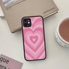 Милый Силиконовый Чехол Сердце Любви Для IPhone 16 15 14 13 12 11 Pro Max Plus X XS MAX Ударопрочный Матовый Чехол