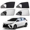 ZATOOTO Солнцезащитная сетка-шторка магнитного типа для Toyota Yaris Cross, затемняющая, защита от насекомых, приватность, солнцезащитная шторка, вентиляция, дизайн для автомобиля Yaris Cross, складная