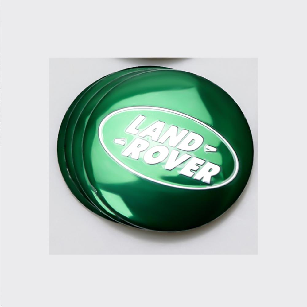 4pcs 56mm Car Wheel Center Hubcap Sticker Auto Tire Hub Cap Decor Decal For Land Rover SVR Range Rover L322 L405 Sport Discovery XS3