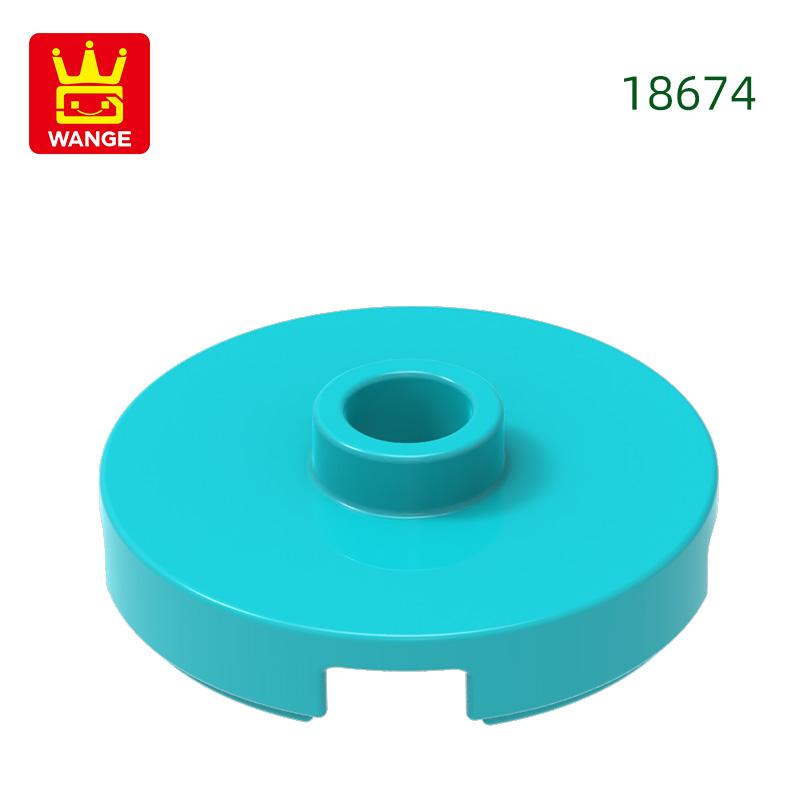 Нетоксичный 281 шт./Лот 18674 Круглый 2 x 2 С Открытым Штырьком Блок Moc Цветные Аксессуары Совместимые С Кирпичиками Детские Игрушки Деталь для Сборки