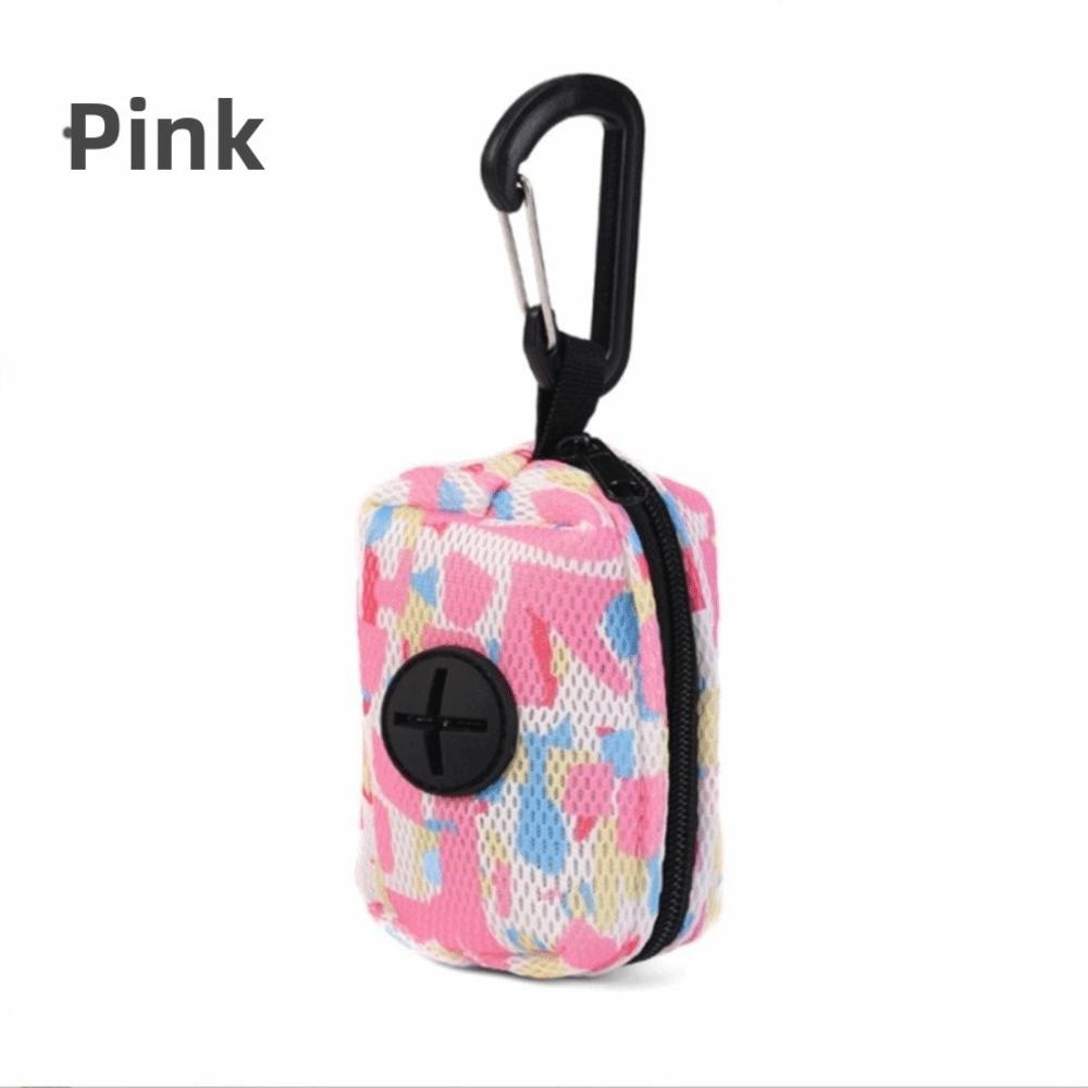 Attachable Design Dog Poop Bag Holder Waterproof Garbage Bag Carrier  For Dog Walking