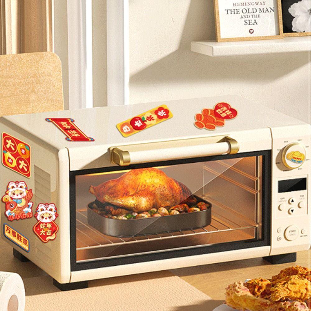 6 шт. празднование китайского Нового года магниты на холодильник куплет наклейка на холодильник украшения для дома