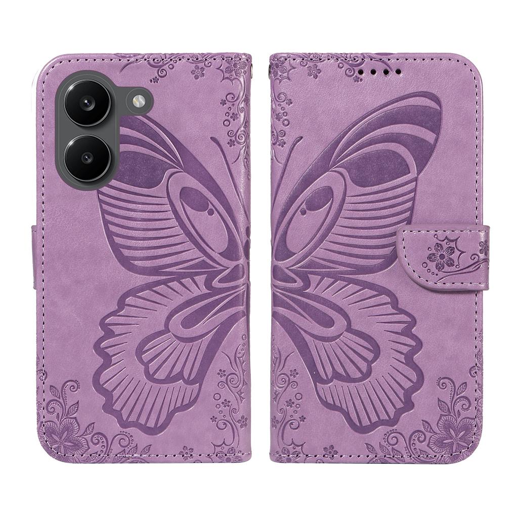 Flip Case for Redmi Turbo 5 5G - Leather/PU, Purple