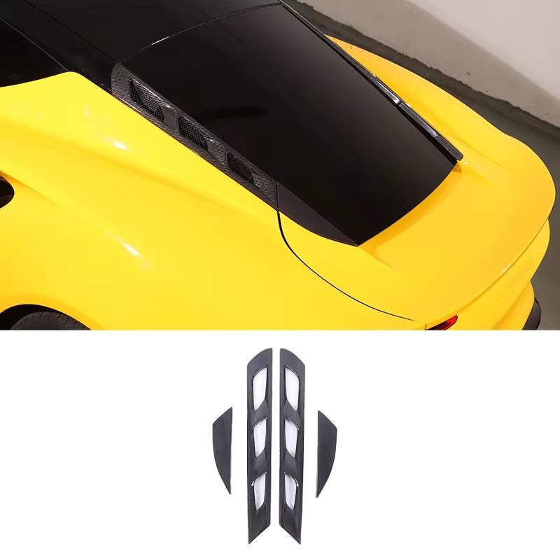 Для Lotus EMIRA 2025-2025 Настоящее углеродное волокно Рулевые колеса автомобиля Панель переключения передач Консоль Накладка Наклейка Автоаксессуары