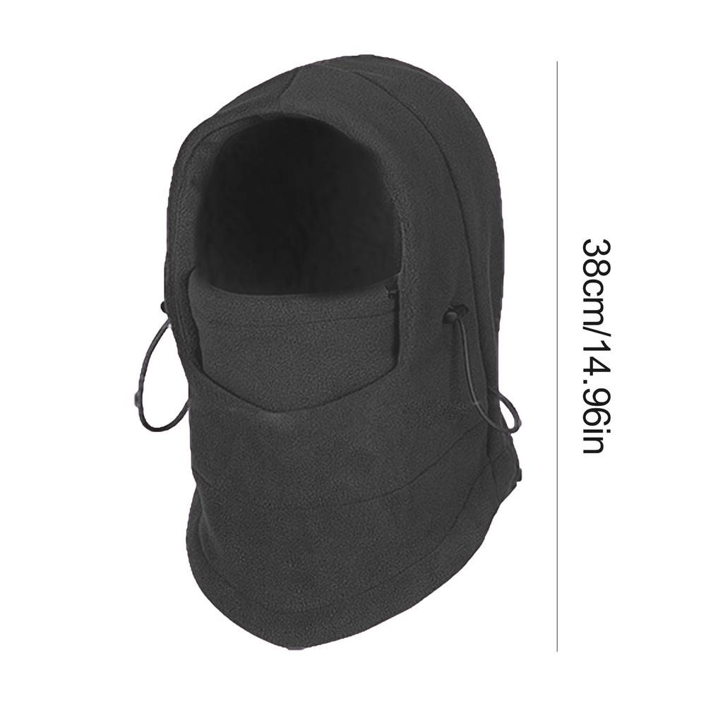 Зимний чехол для лица, зимний плюшевый капюшон, женская утепленная шея, защитный чехол для лица, теплая лыжная шапка-капюшон, чехол для лица в холодную погоду