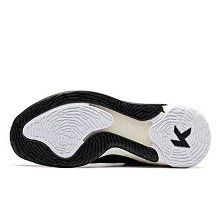 Anta KT4 Comfortable Non-Slip Wear-Resistant High-Top Basketball Shoes Men Sneakers Black Green 11911101-1