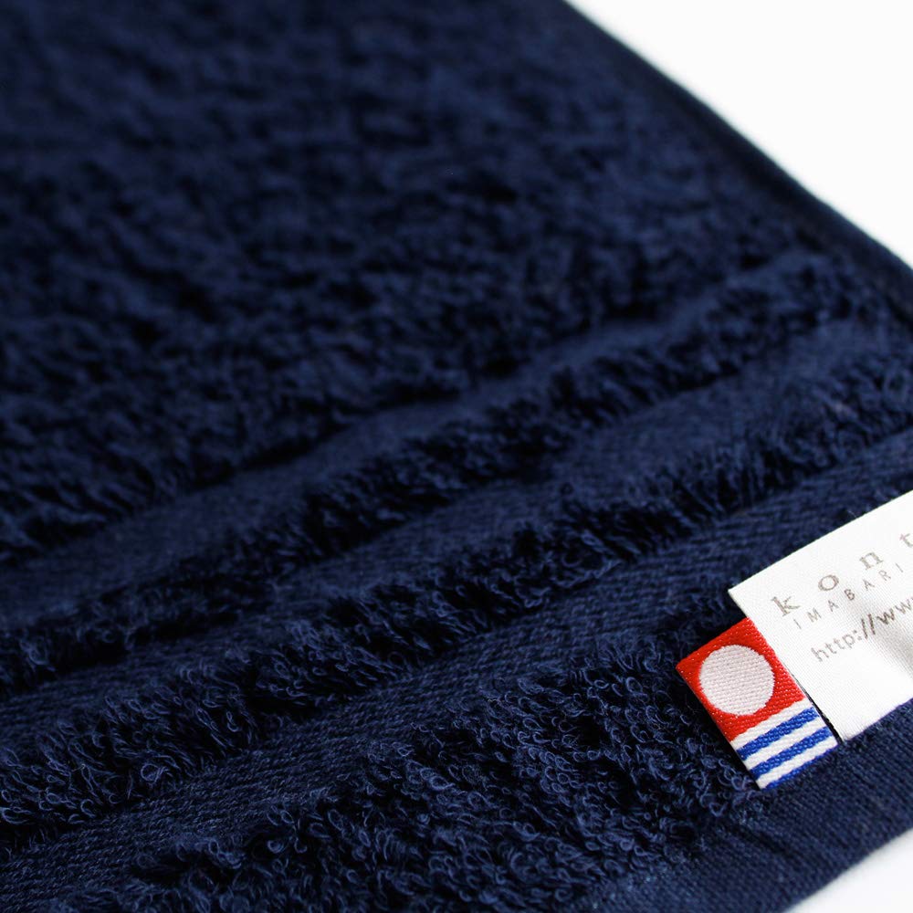 Полотенце Imabari Contex Plus Color Bath Синее Полотенце,