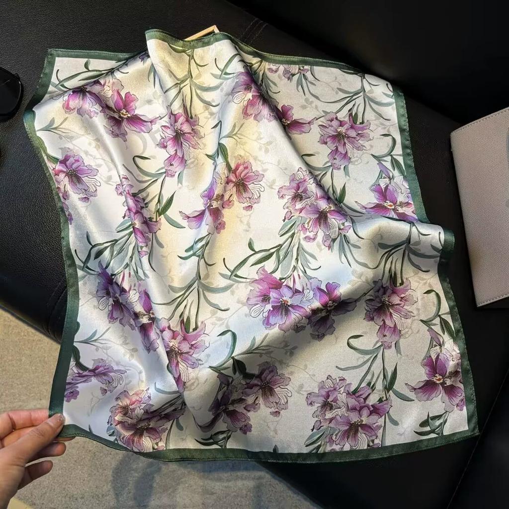 100% натуральный шелковый шарф женский бандана квадратные шарфы шарф платок шелковица мода роскошь высокое качество хиджаб платок женский