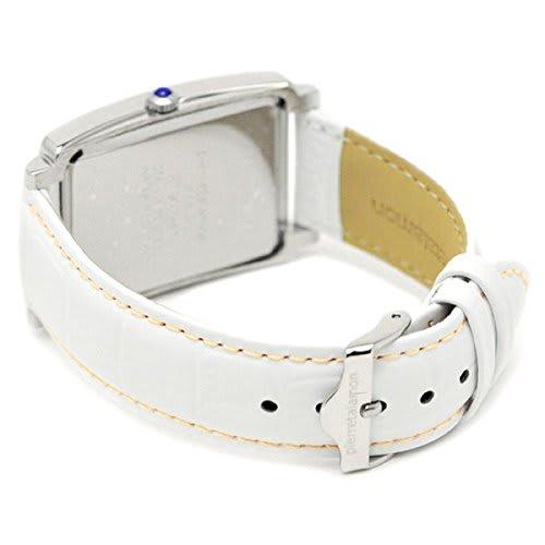 Pierre Talamont Men's Cubic Zirconia White Crocodile Leather Silver Watch PT-9000H-1