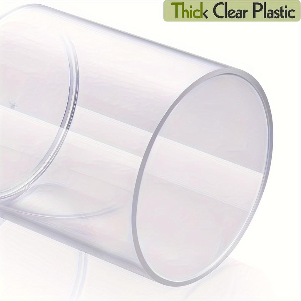 4 шт. в упаковке, держатель для ватных палочек, ватных дисков, зубной нити, небольшой прозрачный пластиковый комод, органайзер для косметики