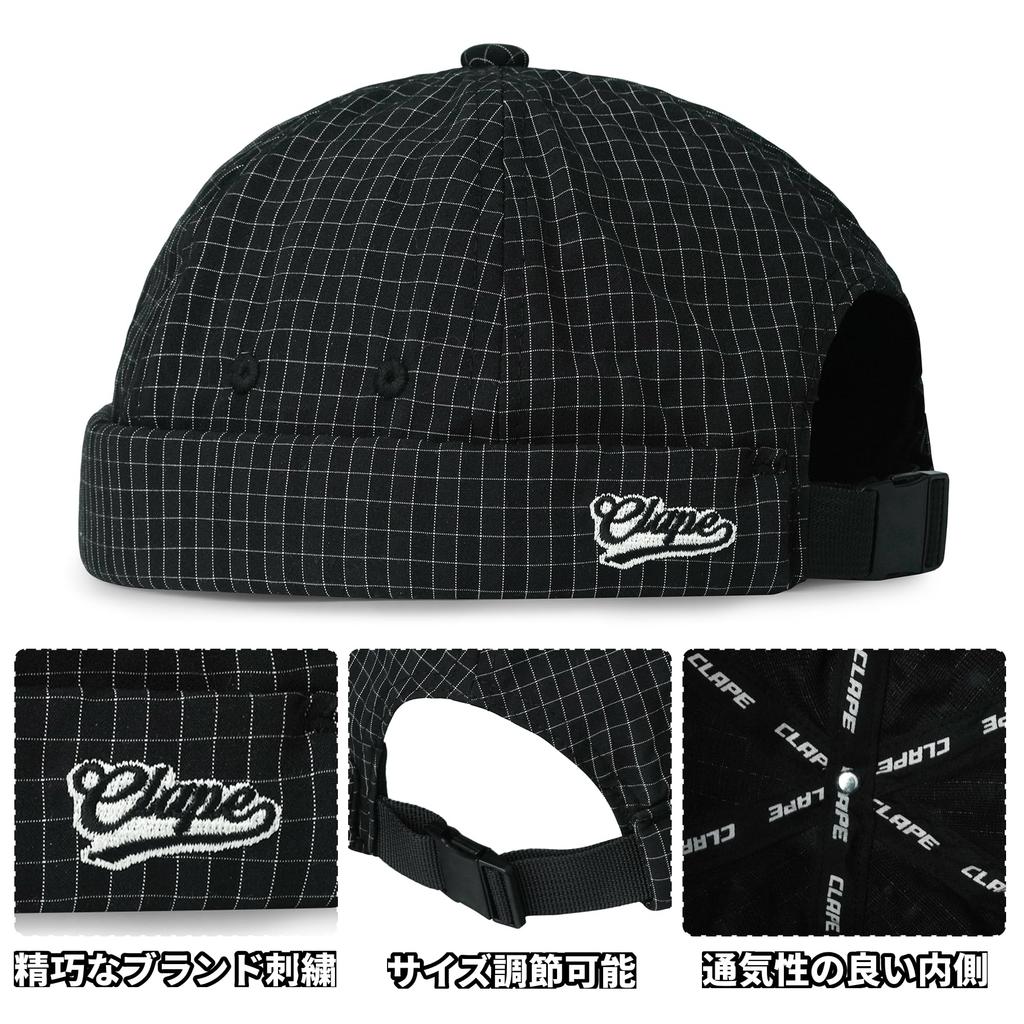 Кепка Clape Roll с клетчатым козырьком без полей, Модная кепка, Узор, Панама, Шляпа, Стильная, Круглая, Легкая, Унисекс, Для улицы, Кепка, Уникальная, Мужская