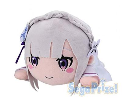 Начиная жизнь в другом мире Мега-Джамбо лежачая плюшевая игрушка Эмилия Версия учителя. ReZERO