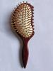 Bamboo Paddle Curly Hair Brush Curl Defining Brush with Cushion for Effortless Curly Hair Care Reduces Frizz for Wet & Dry Hair