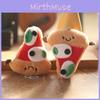 Jellycat Plush Pizza Toy Stuffed Keychain Backpack Decor With Short Plush