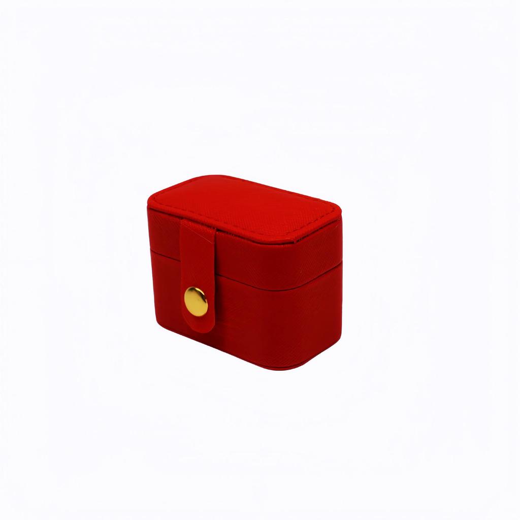 Mini Jewelry Box: Dustproof Storage for Rings, Ear Studs, and Earrings in Ins Style