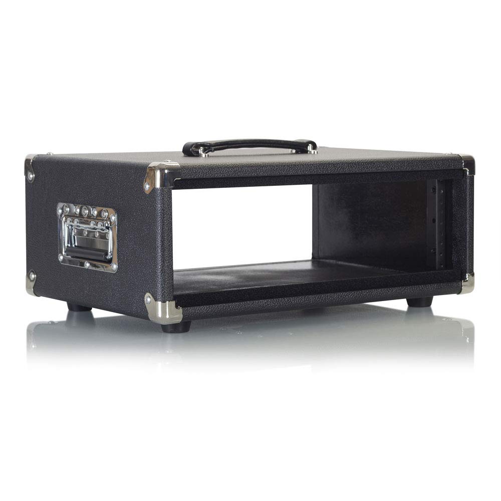 GATOR Rack Case Vintage Amp Style Retro Rack Series 3U Black GR-RETRORACK-3BK (В комплект входят крепежные винты/шайбы.) []