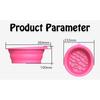 Silicone Ice Bath Washbasin Relief Stress Foldable Ice Bath Tub Bucket Improved Blood Circulation Rapid Cooling Bathing Home