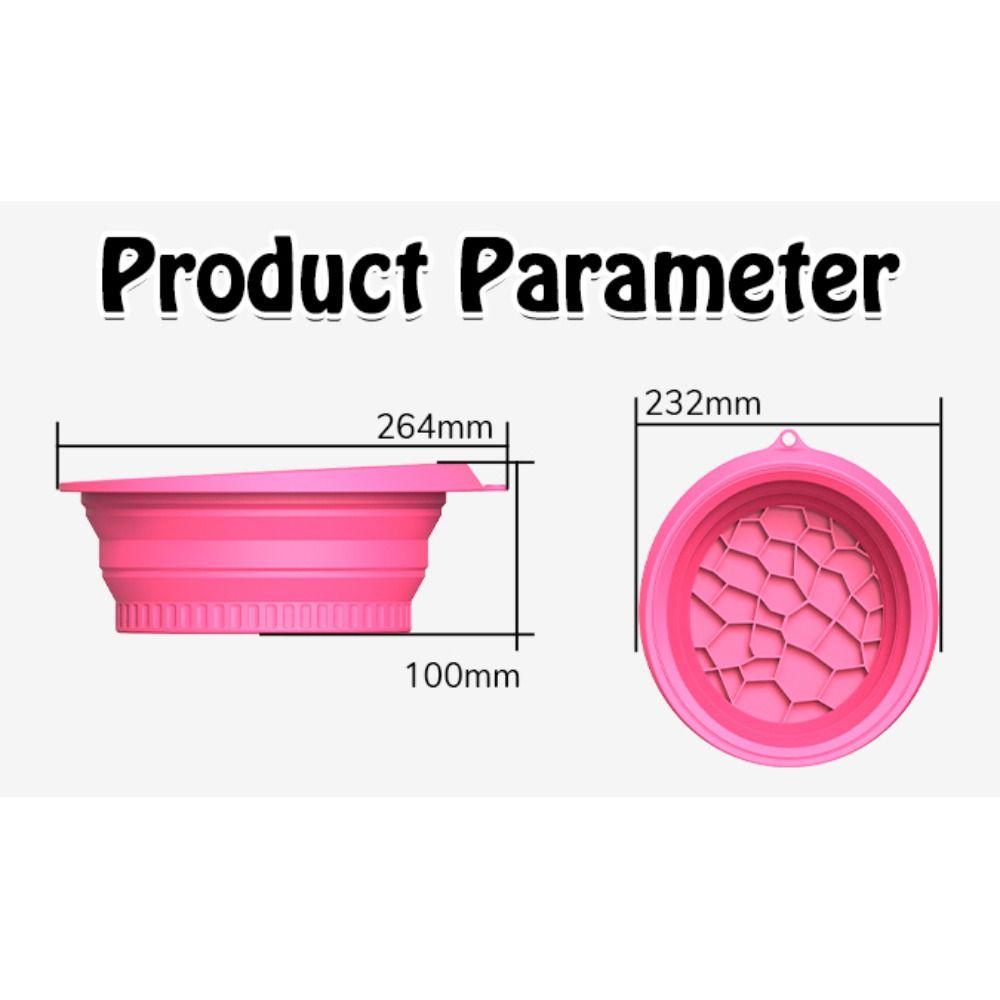 Silicone Ice Bath Washbasin Relief Stress Foldable Ice Bath Tub Bucket Improved Blood Circulation Rapid Cooling Bathing Home