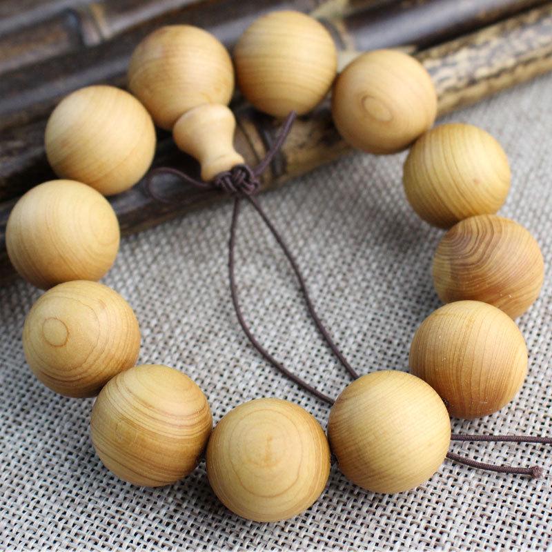 «Браслет Taihang Aged Scars 108 Bead Thuja, парные украшения унисекс»