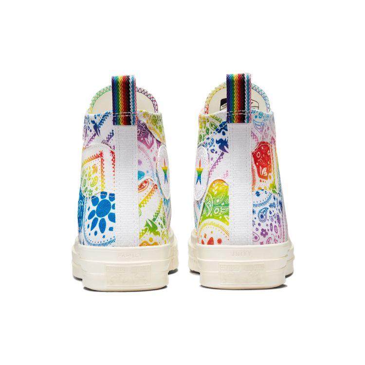 Converse Кроссовки унисекс Chuck 70 High Pride Белые университетские красные A02266C