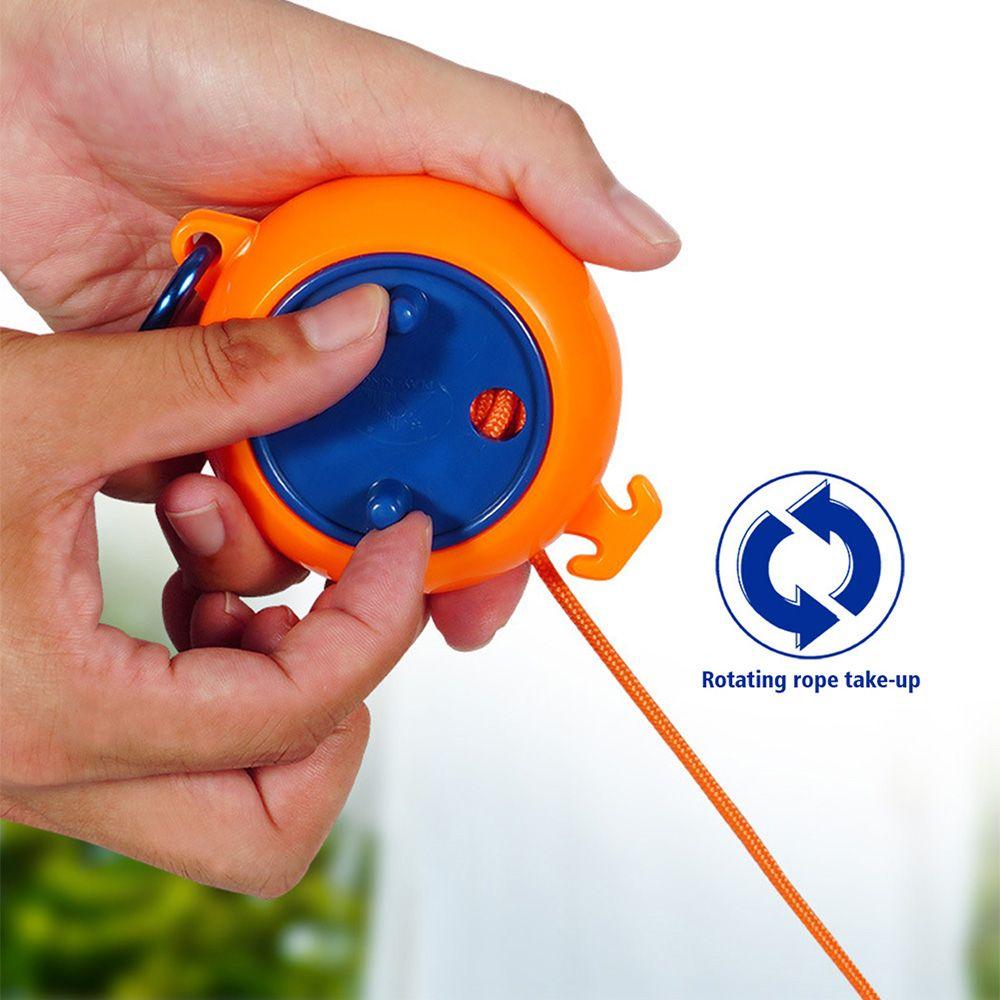 8Meter Portable Rope Indoor Outdoor Laundry Drying Rack Retractable Clothesline Camping Travel Supplies Clothes Line